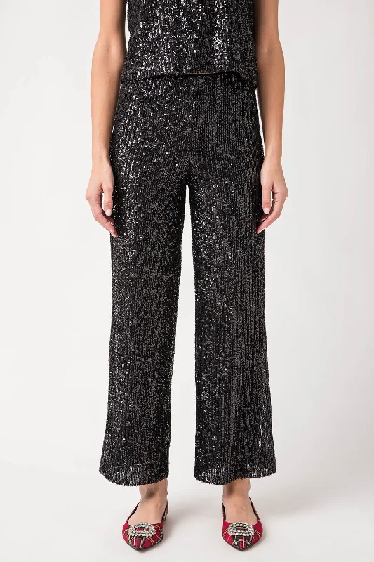 Soft cotton pants for sensitive skin comfort -Z Supply Skylar Sequin Pant