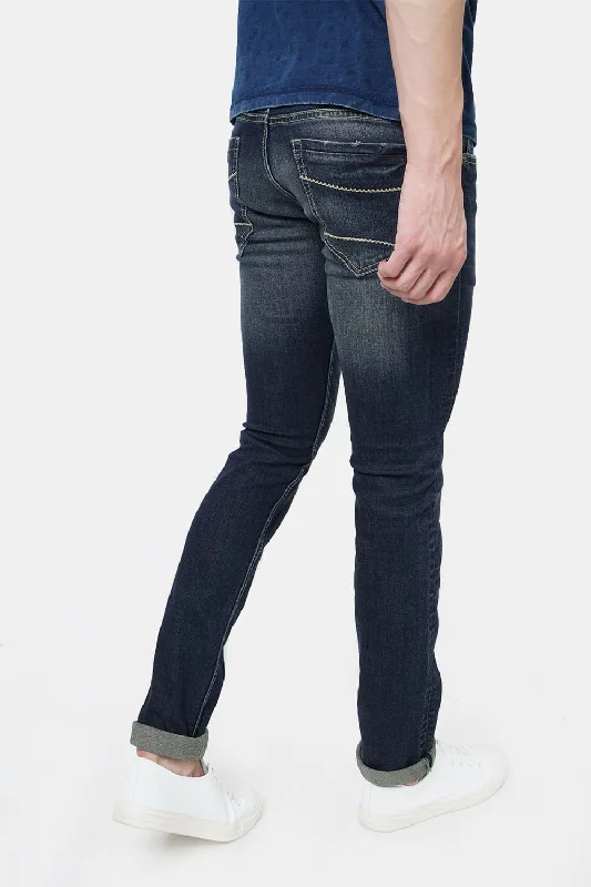 Patchwork Jeans for Bohemian -Drift Fit Stretch Jean