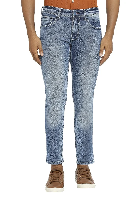 Faded Jeans for Laid-back -Blade Fit Stretch Jeans