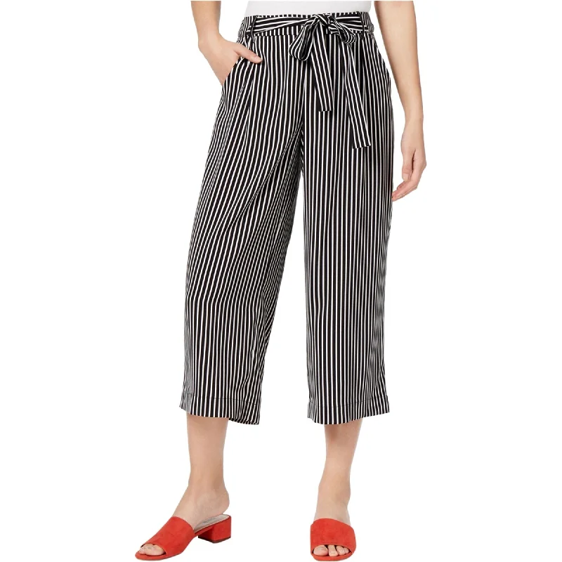 Quick-dry pants for active sports enthusiasts -Maison Jules Womens Tie-Front Culotte Pants