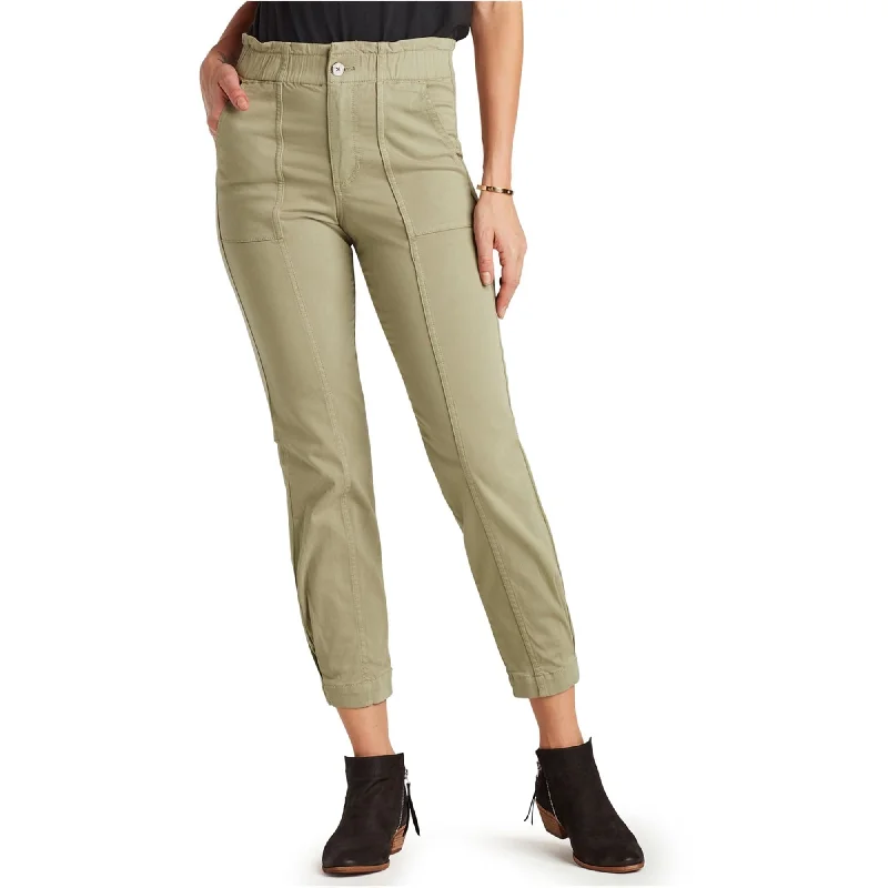 Breathable chino pants for warm climate comfort -Sam Edelman Womens The Commander Casual Cropped Pants