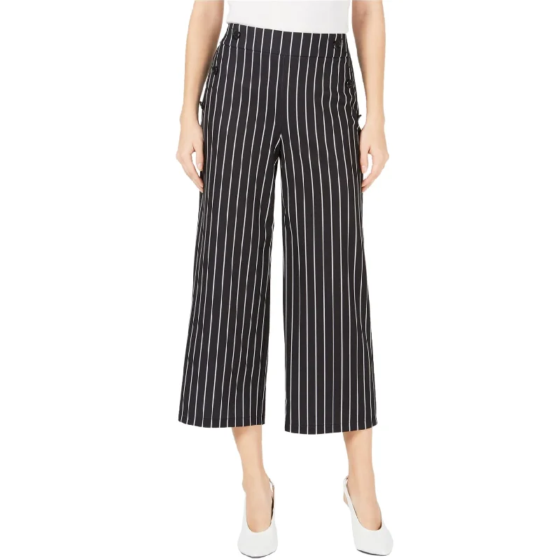 Stylish flare pants for retro party looks -maison Jules Womens Wide Leg Culotte Pants, Black, XX-Small