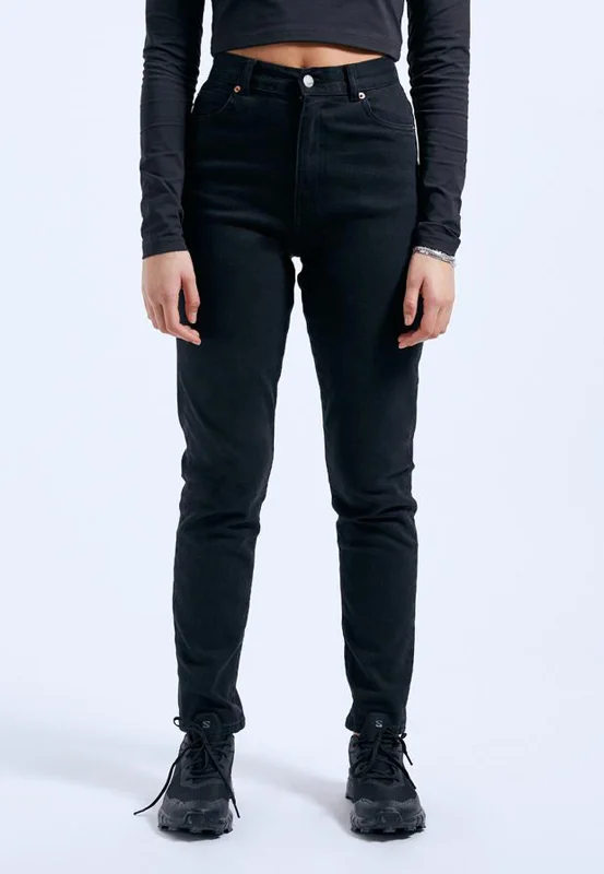 Acid Wash Jeans for Vintage -Dr. Denim - Nora Washed Black Stretch - Jeans