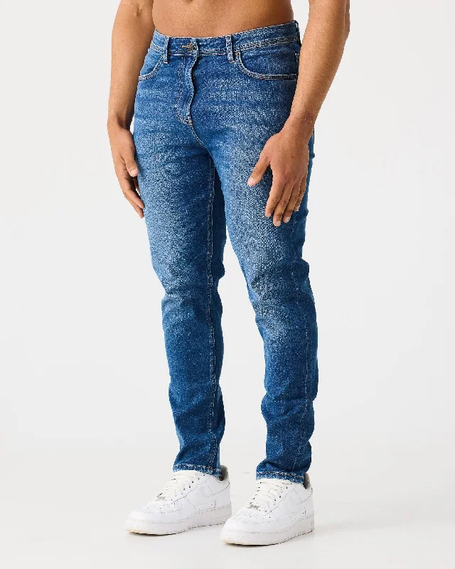 Graduation Jeans for Milestone -Dark Blue Regular Fit Jeans