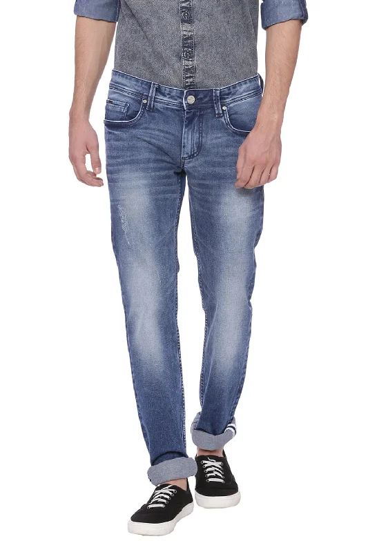 Light Wash Jeans for Casual -Torque Fit Stretch Jean