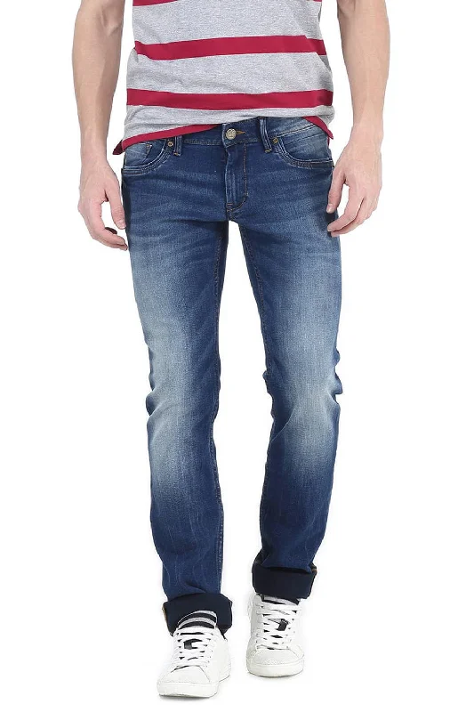 Tapered Jeans for Modern -Drift Fit Stretch Jean