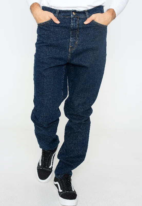 Business Jeans for Dressy -Carhartt WIP - Revolt Stone Washed Blue - Jeans