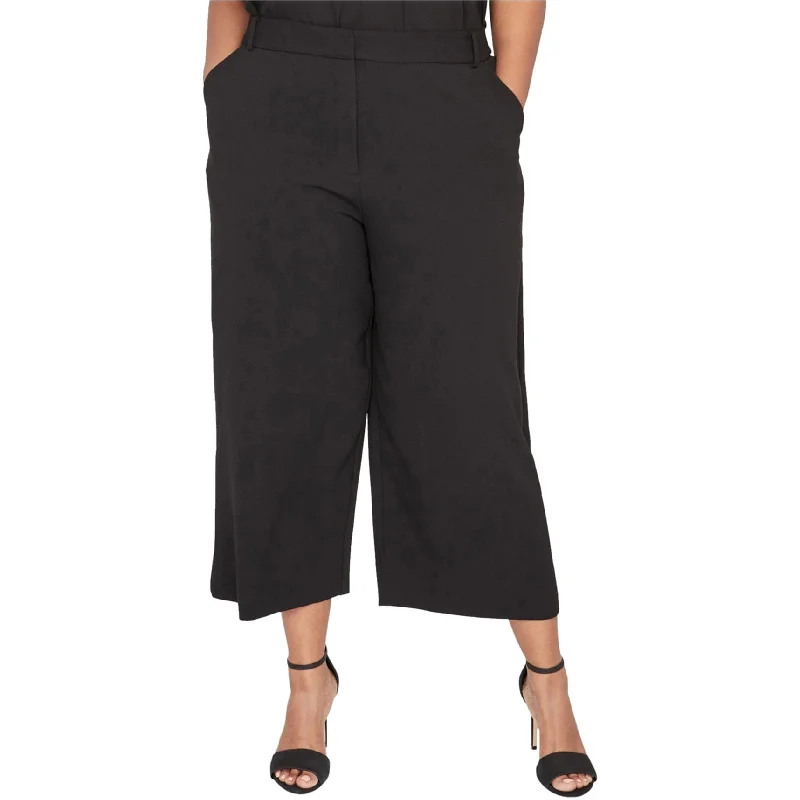 Slim-fit dress pants for sharp evening events -Rachel Roy Womens Addison Casual Wide Leg Pants