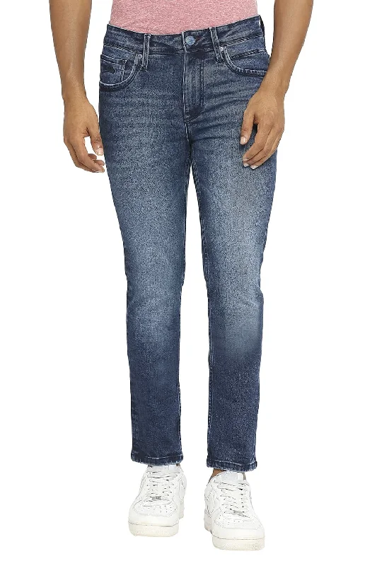 Raw Hem Jeans for Trendy -Torque Fit Stretch Jeans