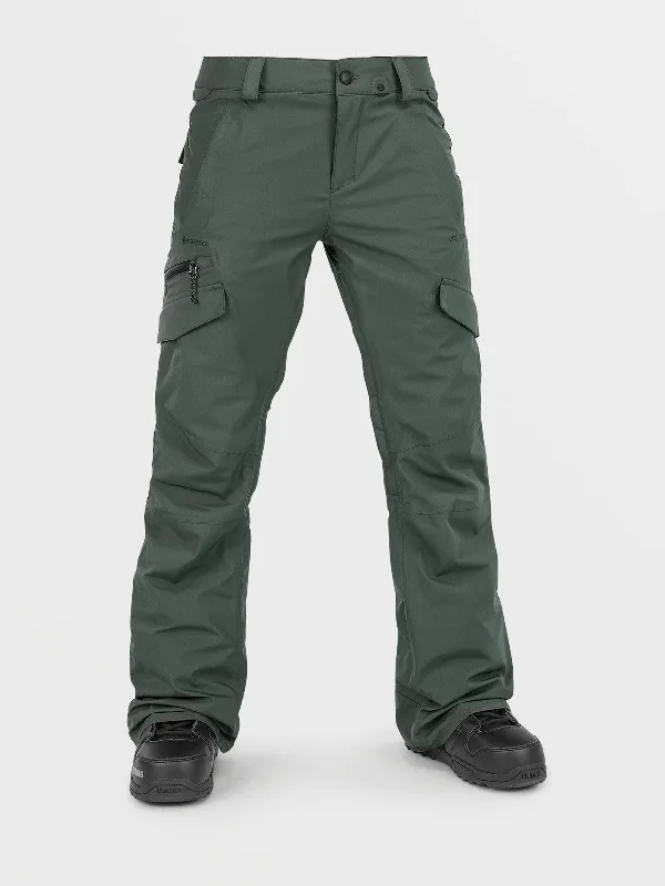 Lightweight travel pants for long flight comfort -Volcom Women's Aston Gore-Tex Pant 2024