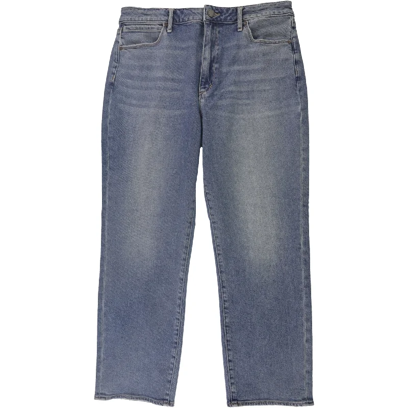 Vintage denim pants for timeless rugged style -Articles Of Society Womens Kate Cropped Straight Leg Jeans