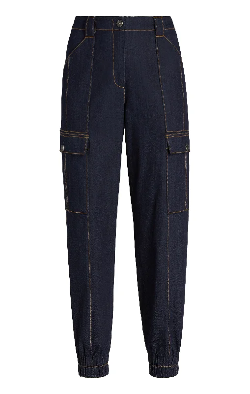 Insulated snow pants for winter outdoor fun -Denim Skinny Kelly Pant