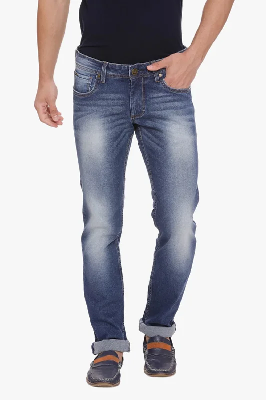 Stonewashed Jeans for Softness -Drift Fit Stretch Jean