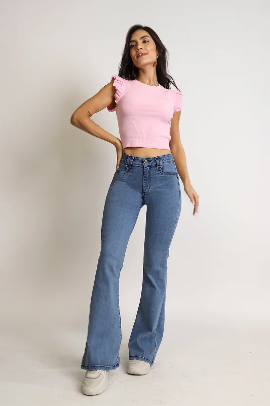 Relaxed Jeans for Comfortable -Flare Jeans 4746