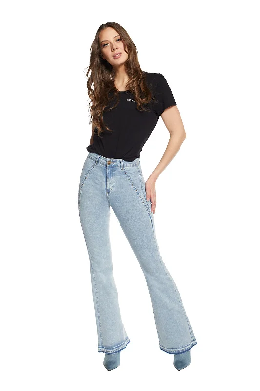 Black Jeans for Formal Look -Flare Jeans   4428