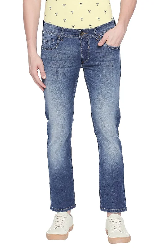 Light Wash Jeans for Casual -Torque Fit Stretch Jeans