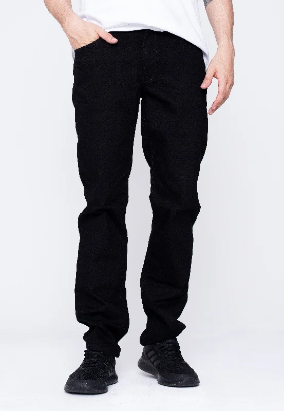 Rolled Shorts Jeans for Style -Lee - Brooklyn Straight Clean Black - Jeans