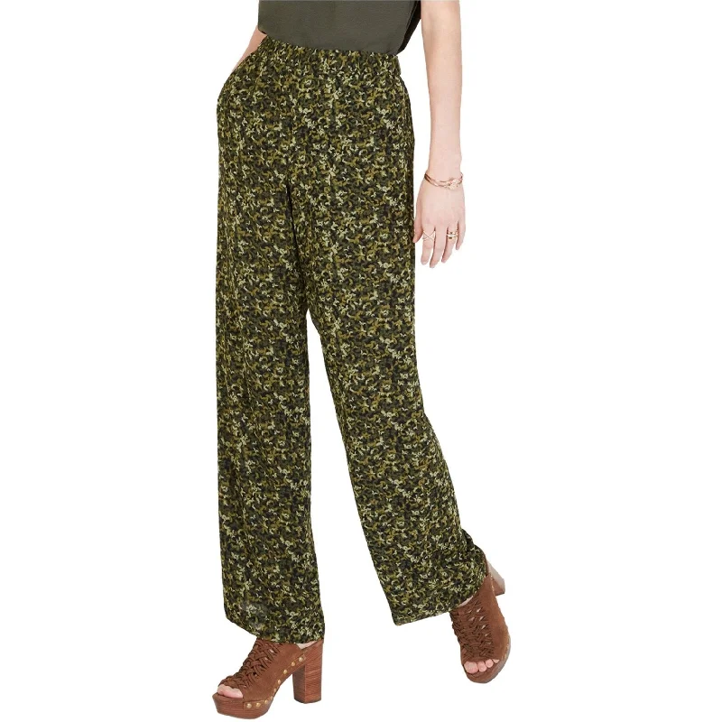 Weatherproof hiking pants for all-season trail use -Michael Kors Womens Camo Butterflies Casual Trouser Pants, Green, XX-Small