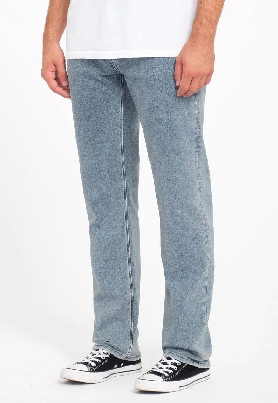 Travel Jeans for On-the-go -Volcom - Solver Ash Blue - Jeans