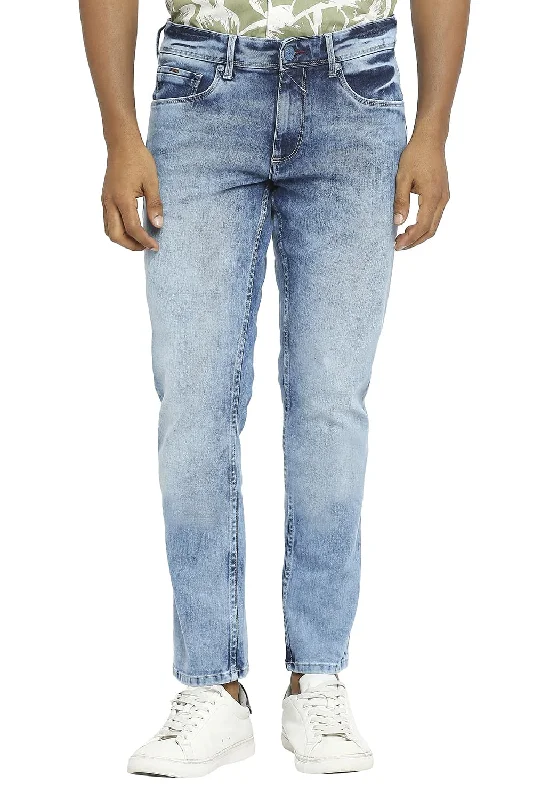 Acid Wash Jeans for Vintage -Blade Fit Stretch Jeans