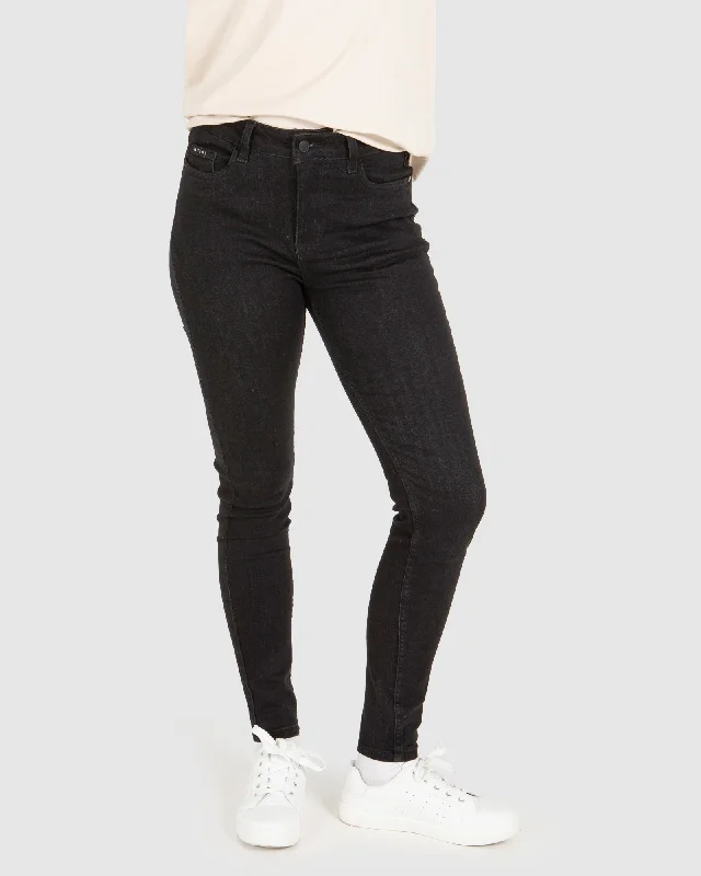 Boyfriend Jeans for Relaxed -UNIT Ladies Eve Stretch Denim Jeans