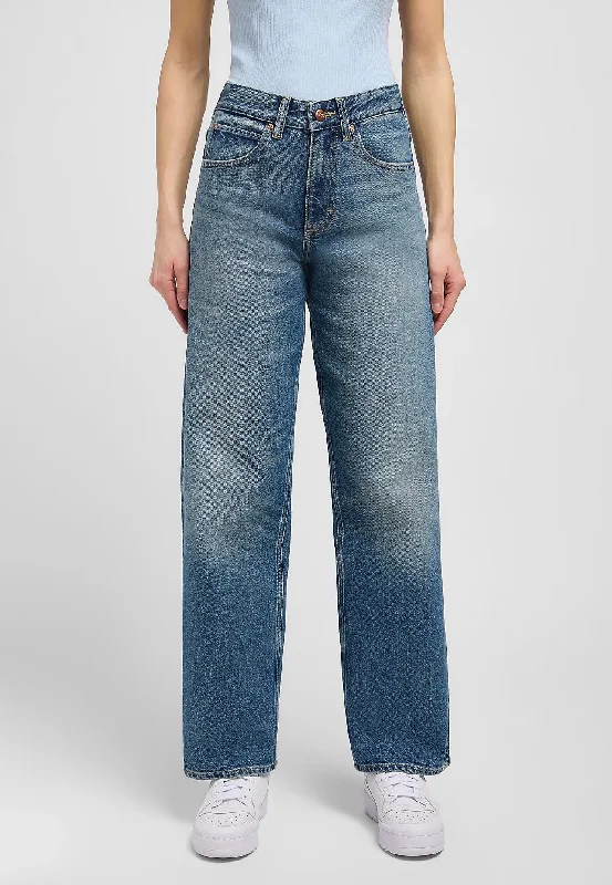 Designer Jeans for Luxury -Lee - Rider Loose Burst Limit - Jeans