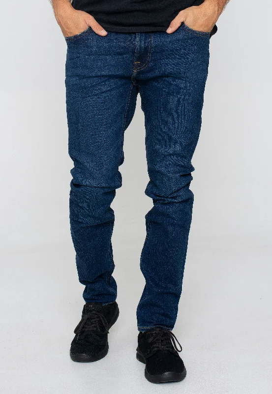 Button Fly Jeans for Traditional -Lee - Malone Dark Martha - Jeans