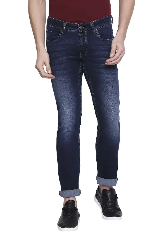 Leather Trim Jeans for Luxury -Torque Fit Stretch Jeans