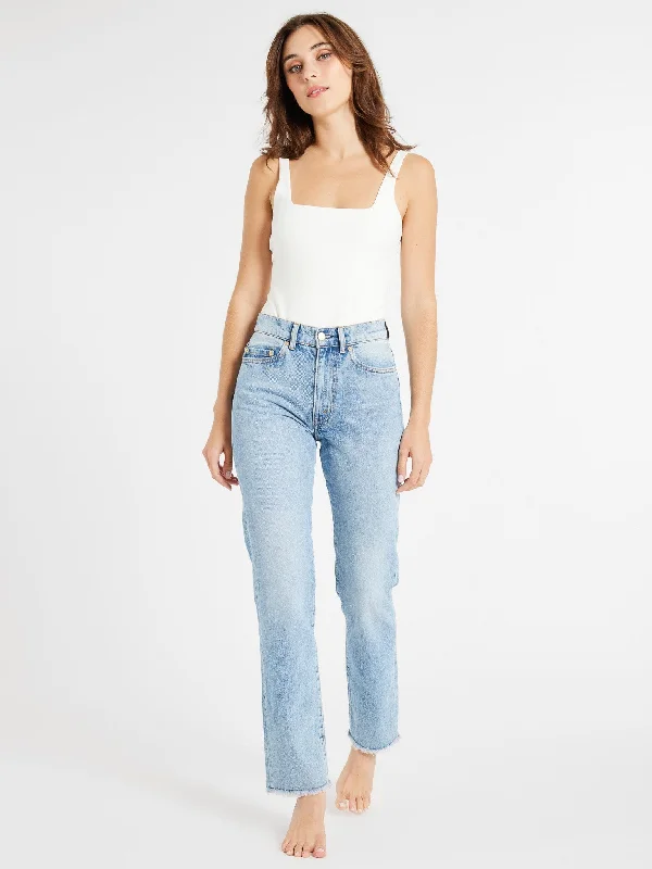 Acid Wash Jeans for Vintage -Brooke Mid Rise Slim Fit Jean in Venice