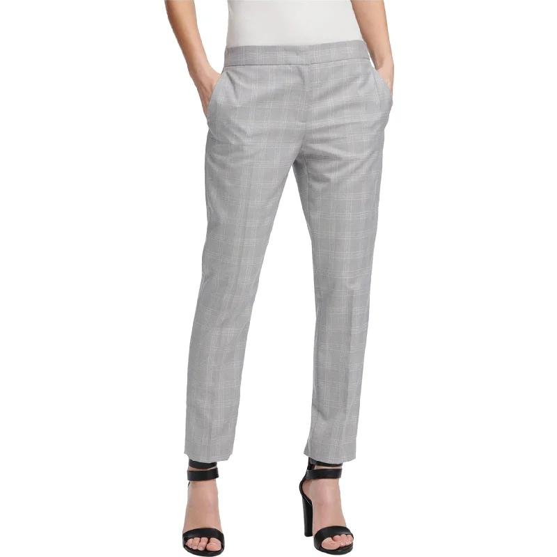 Flowy wide pants for artistic bohemian vibes -Dkny Womens Skinny Ankle Casual Trouser Pants