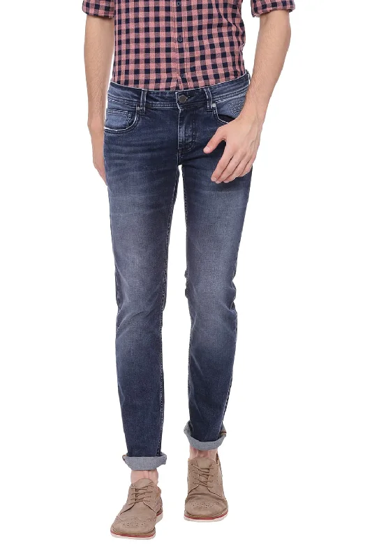 Studded Jeans for Punk -Drift Fit Stretch Jean