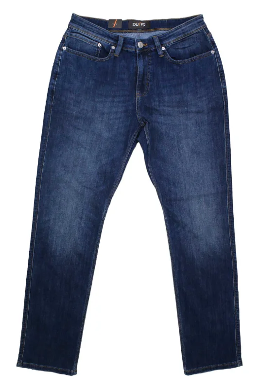 Party Jeans for Night Out -DU/ER Mens Performance Denim Jean - Relaxed Taper