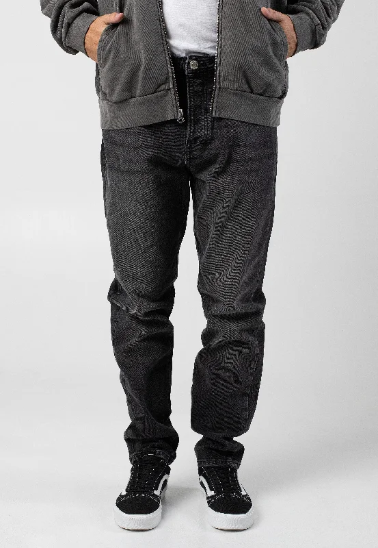 Hiking Jeans for Trail -Only & Sons - Yoke Tapered Black Denim - Jeans