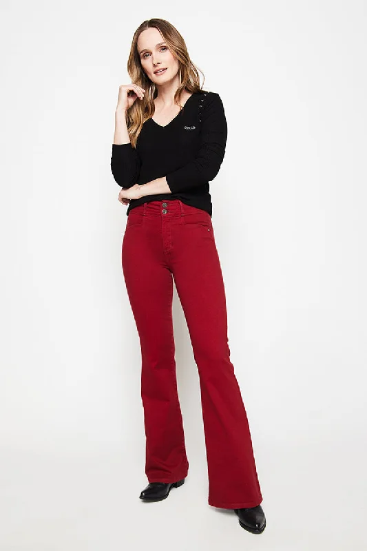 Slim Boyfriend Jeans for Hybrid -Flare Jeans   4329