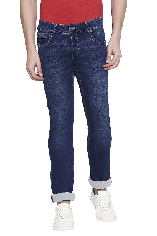 Zipper Fly Jeans for Convenience -Torque Fit Stretch Jeans