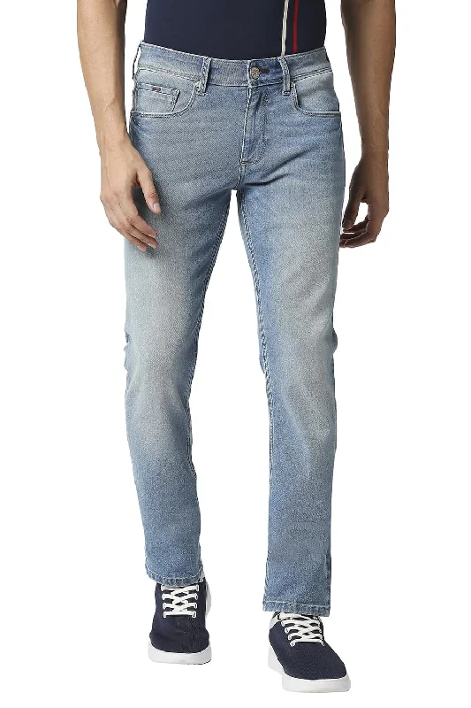 Blue Jeans for Everyday Wear -Torque Fit Stretch Jeans