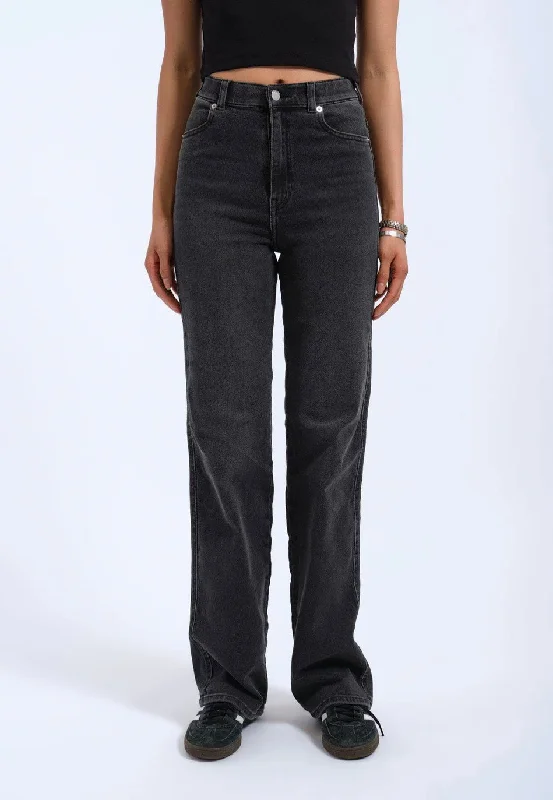 Valentine's Day Jeans for Romantic -Dr. Denim - Moxy Straight Black Mist - Jeans