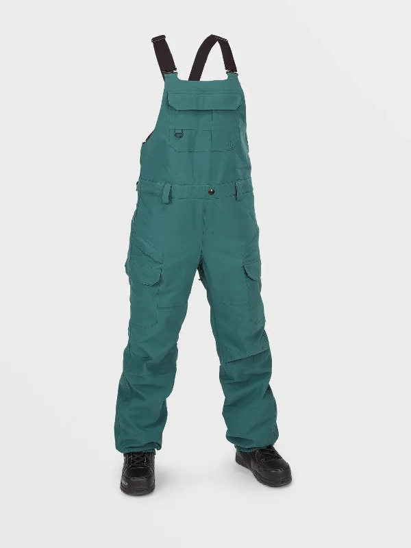 Breathable linen pants for hot summer days -Volcom Women's Creston 3D Stretch Bib Overalls 2024