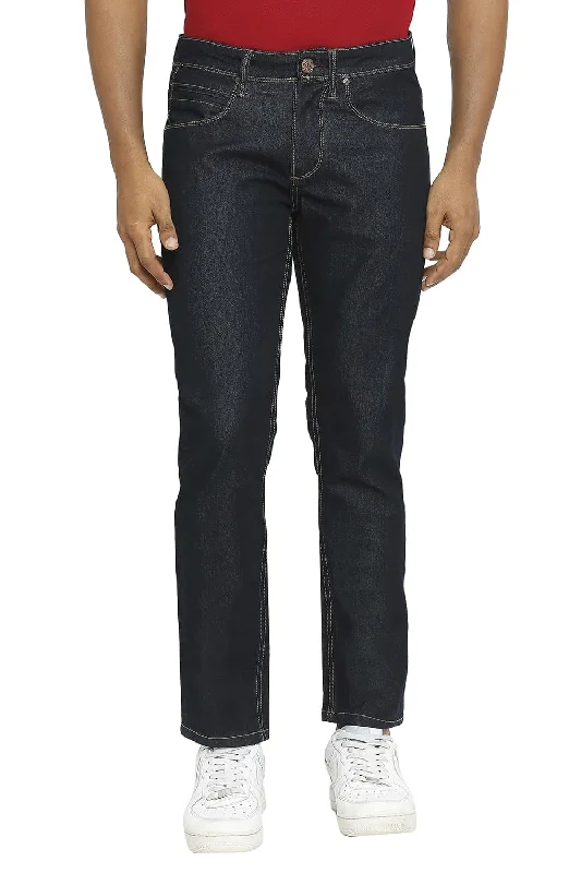 Dark Wash Jeans for Elegance -Blade Fit Stretch Jeans