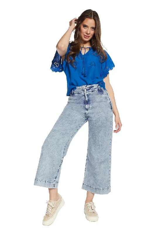 Bootcut Jeans for Flattering -Culotte Jeans   4073