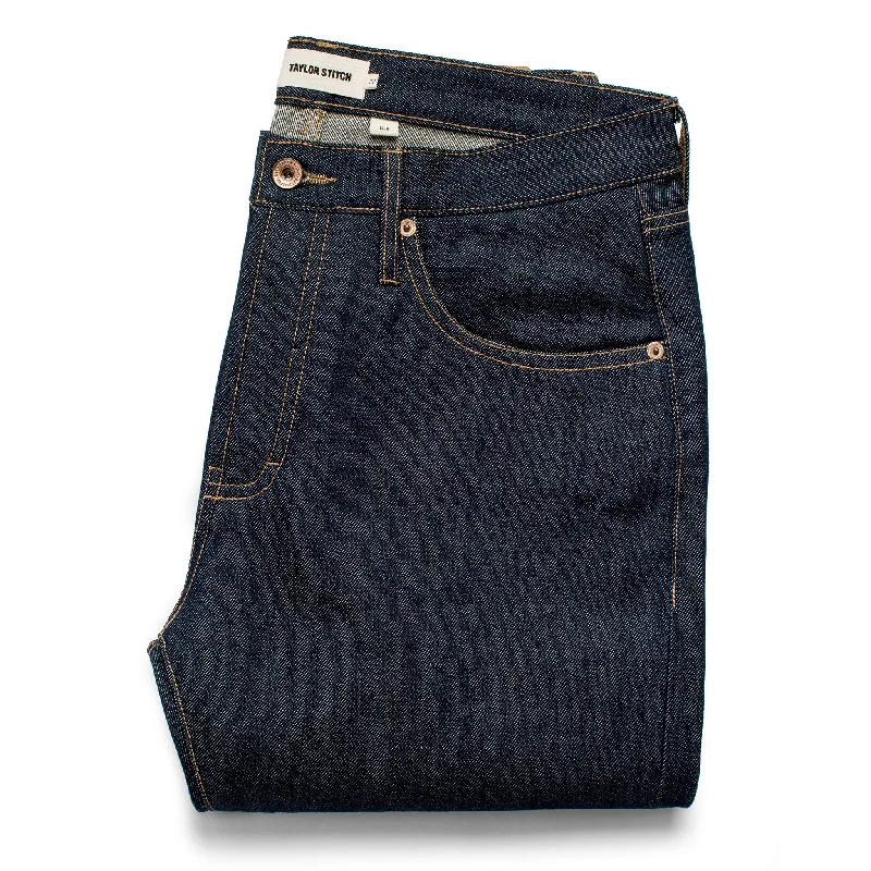 Cuffed Jeans for Stylish Touch -The Slim Jean in Organic '68 Selvage