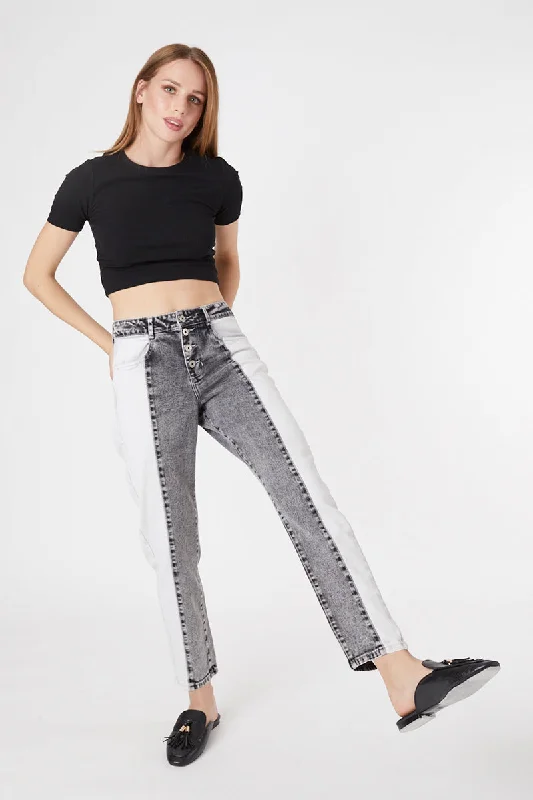 Mini Shorts Jeans for Youthful -Mom Jeans   3529