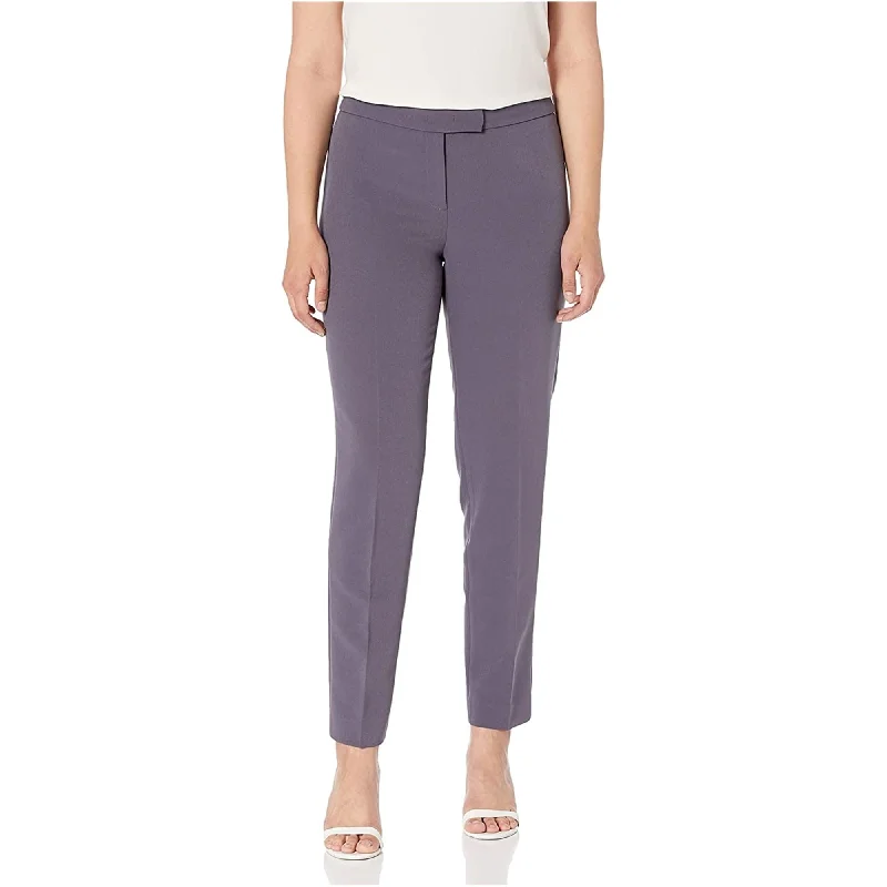 Soft jogger pants for relaxed weekend lounging -Anne Klein Womens Solid Casual Cropped Pants