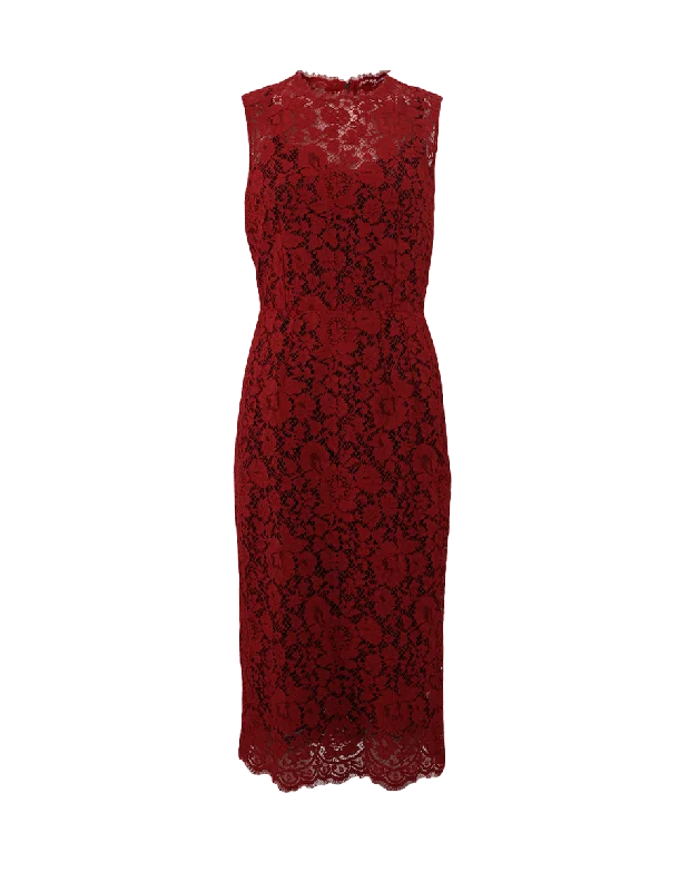 Cocktail Dresses for Party Time -Lace Sheath Dress