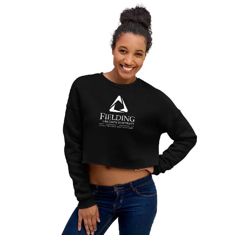 Performance Hoodie with Ventilation Zones Hot Weather Training -Women's Cropped Sweatshirt | Fielding Logo