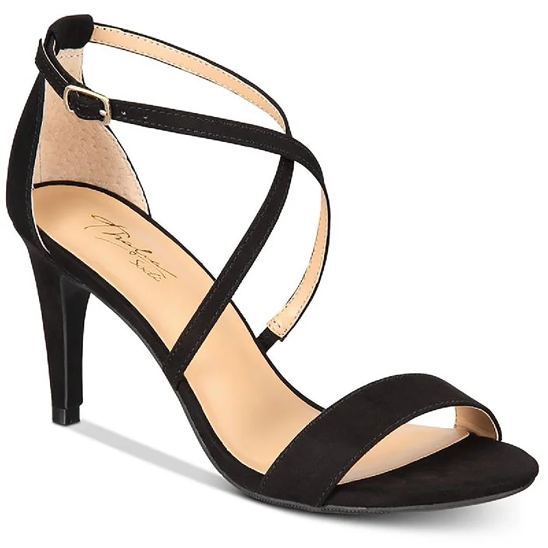 Strapless Dresses for Glamorous -Thalia Sodi Womens Darria Strappy Dress Sandals