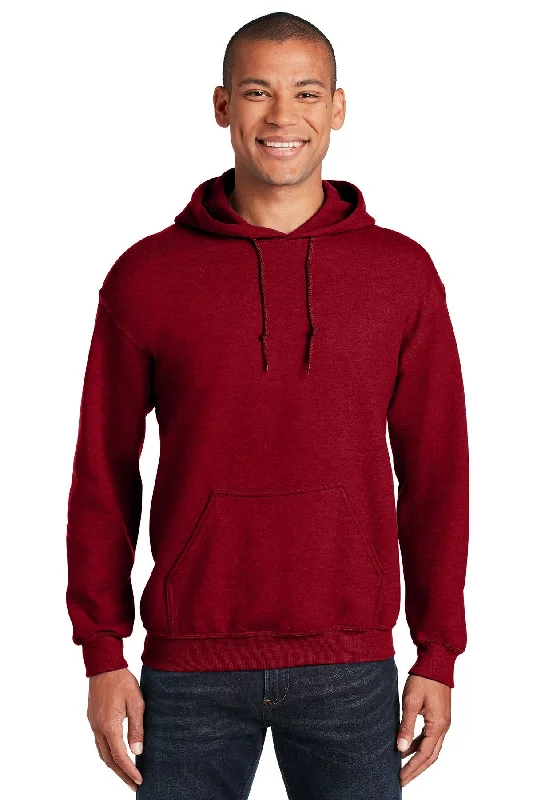 Thermal Underwear Hoodie for Layering Extreme Cold Conditions -Gildan Heavy Blend Hooded Sweatshirt Antique Cherry Red